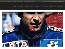 Tablet Screenshot of karting-philippealliot.com
